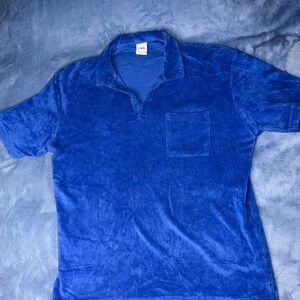 Zara blue‎ men shirt size m